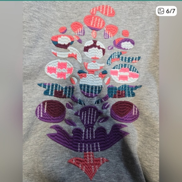 FP Movement On Your Mark Mock Neck Logo Sweater. Size Small. 🔥 🔥 🔥 - Picture 6 of 7